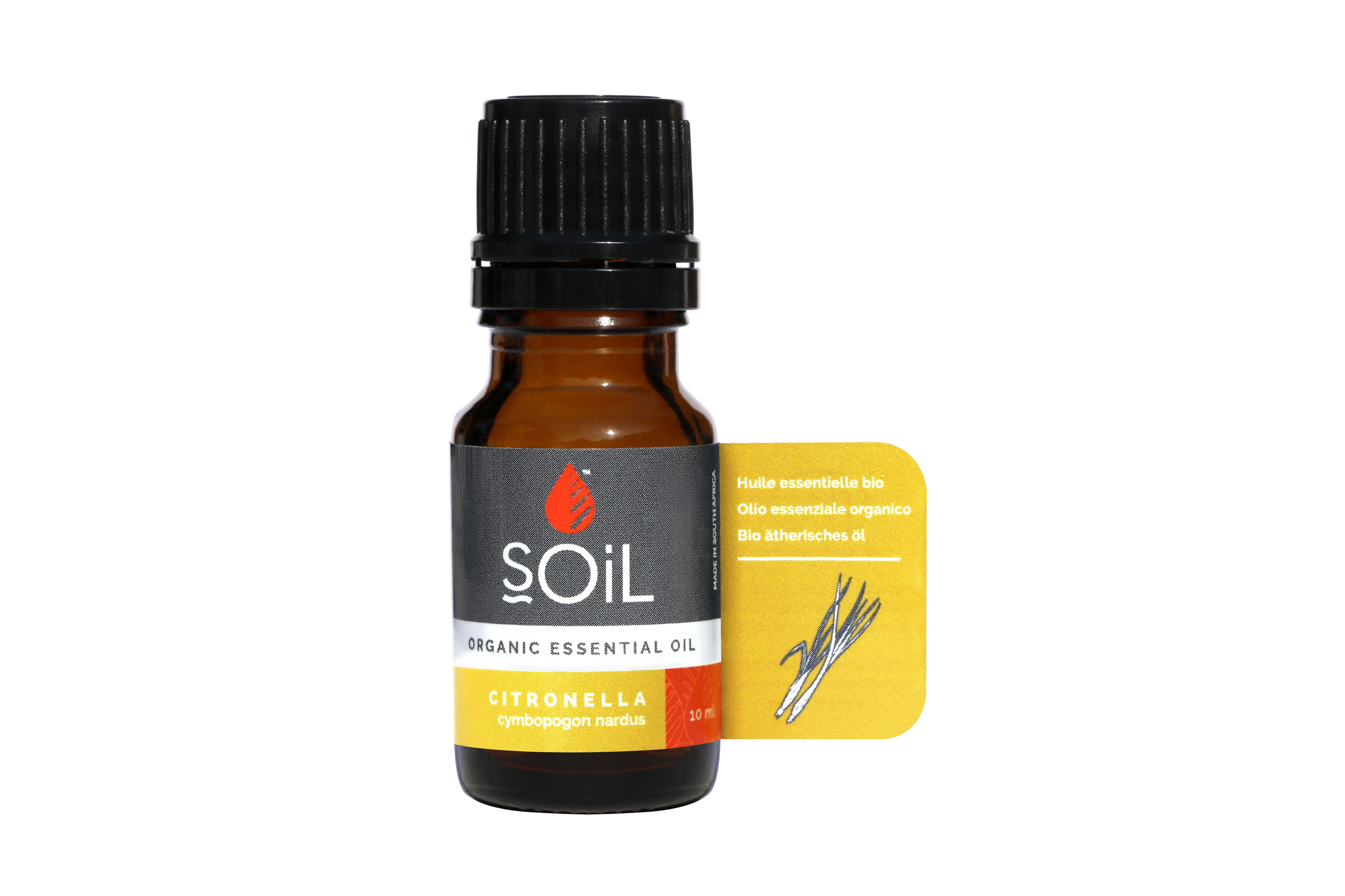Uleiuri esentiale - SOiL Ulei Esential Citronella 100% Organic Ecocert x 10 ml