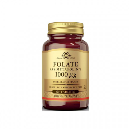 Mama si copilul - Solgar Acid Folic Folate 1000 mg x 60 tb.