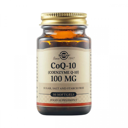 Cardiovasculare si tensiune - Solgar Coenzima Q10 100 mg x 30 cps. moi
