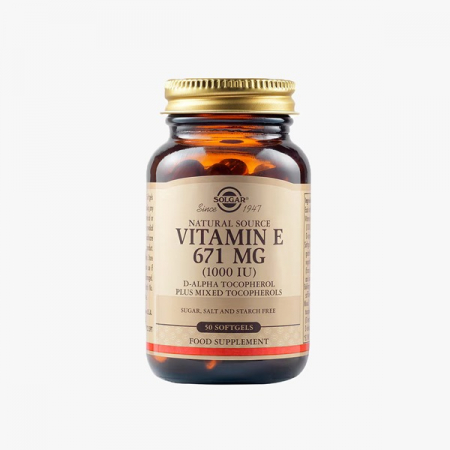 Dieta, nutritie si wellness - Universs _ Solgar Vitamina E 1000 IU x 50 cps. moi