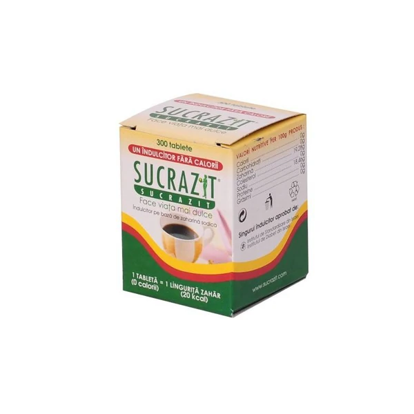 Indulcitori si zahar - Sucrazit Indulcitor Clasic x 300 tablete