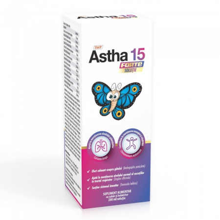 Raceala si gripa - Sun Astha 15 Forte Sirop x 200 ml