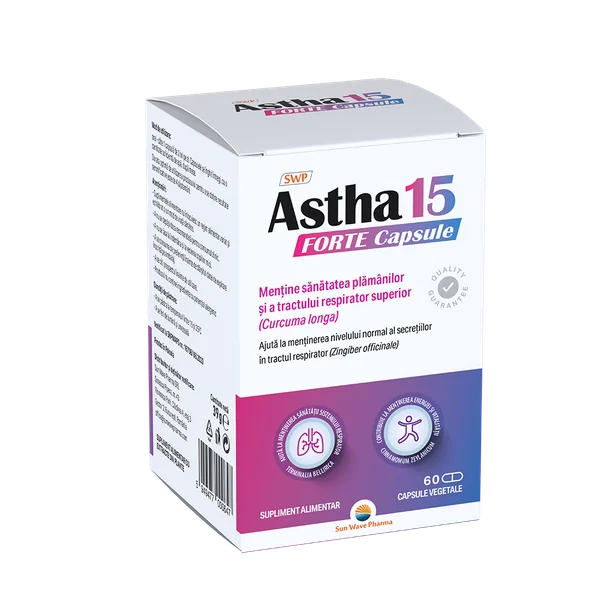 Antitusive - Sun Astha 15 Forte x 60 cps. vegetale