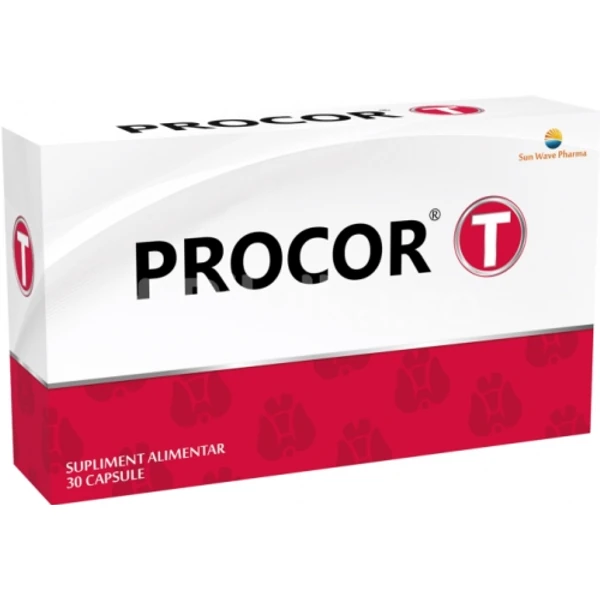 Afectiuni endocrine - Sun Procor T x 30 cps.