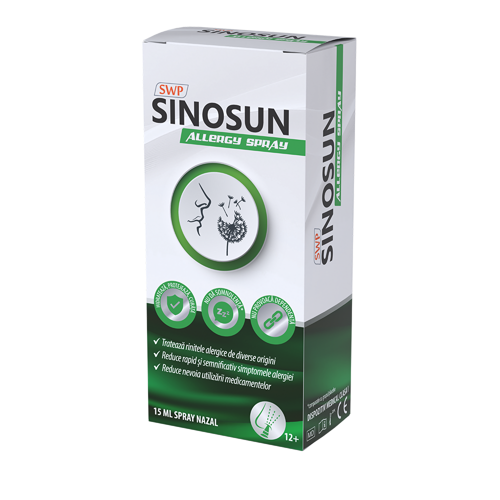 Igiena oculara si ORL - Sun Sinosun Allergy Spray x 15 ml