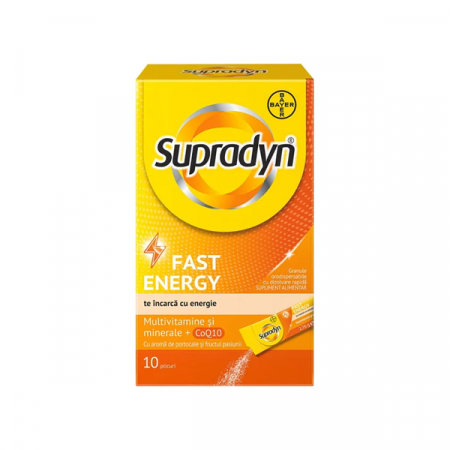 Vitamine si minerale - Supradyn Fast Energy Q10 x 10 pl.