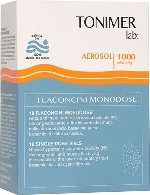 Decongestionant nazal - Tonimer Aerosol 1000 mOsm/kg x 18 fl x 3 ml