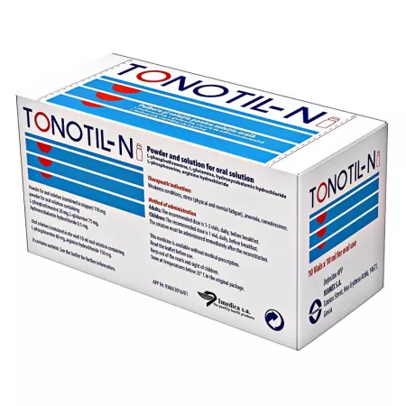 Afectiuni neurovegetative - Tonotil N x 10 fl. x 10 ml