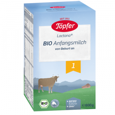 Lapte praf formule de crestere - Topfer Bio 1 x 600 g
