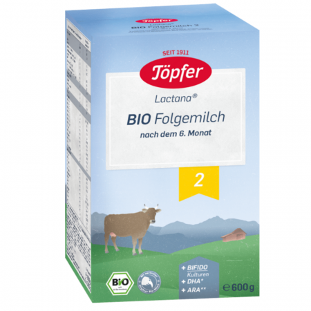 Lapte praf formule de crestere - Topfer Bio 2 x 600 g