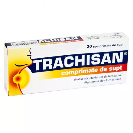 Dureri in gat - Trachisan x 20 cpr. supt