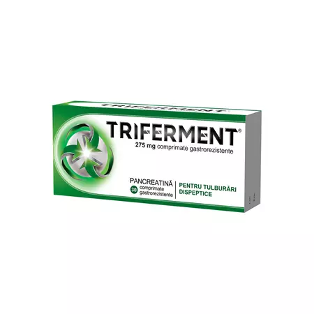Afectiuni digestive - Triferment x 30 tb.