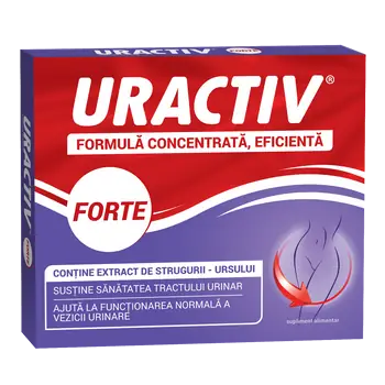 Afectiuni urinare - Uractiv Forte x 10 cps.