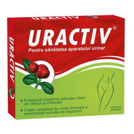 Afectiuni urinare - Uractiv x 21 cps.
