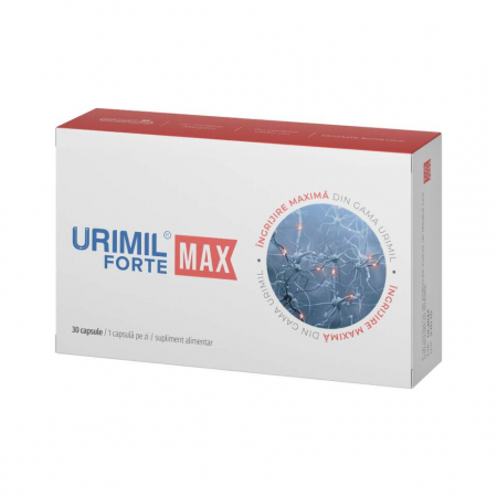 Afectiuni neurovegetative - Urimil Forte Max x 30 cps.