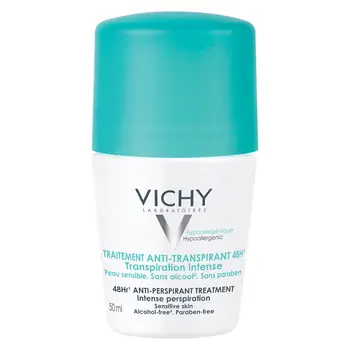 Ingrijire corporala - Vichy Deodorant Roll-On Antiperspirant cu Parfum 48h x 50 ml
