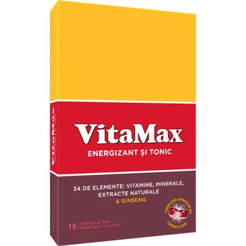 Vitamine si minerale - Vitamax x 15 cps. moi