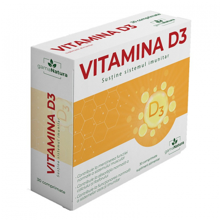 Afectiuni osteo-musculo-articulare - Vitamina D3 x 30 cpr.