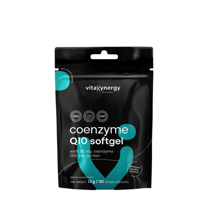 Cardiovasculare si tensiune - Universs _ Vitaxynergy Coenzima Q10 50 mcg x 30 cps. moi