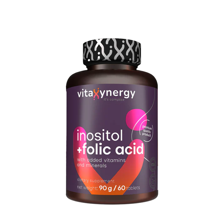 Fertilitate - Universs _ Vitaxynergy Inositol + Acid Folic x 60 tb.