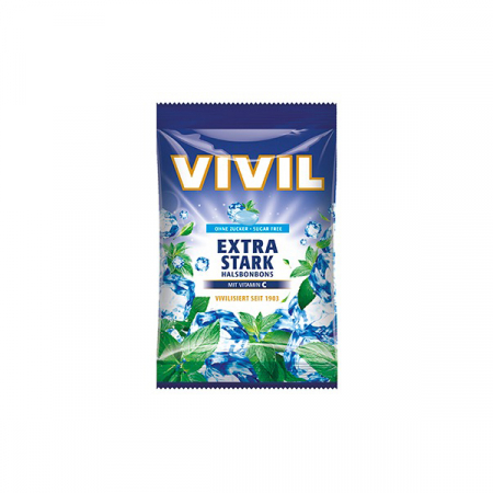 Bomboane - Vivil Bomboane Extra Stark Cu Vitamina C Fara Zahar x 60 g
