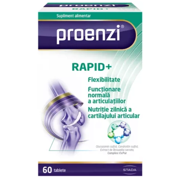 Afectiuni osteo-musculo-articulare - W-Proenzi Artrostop Rapid Plus x 60 tb.
