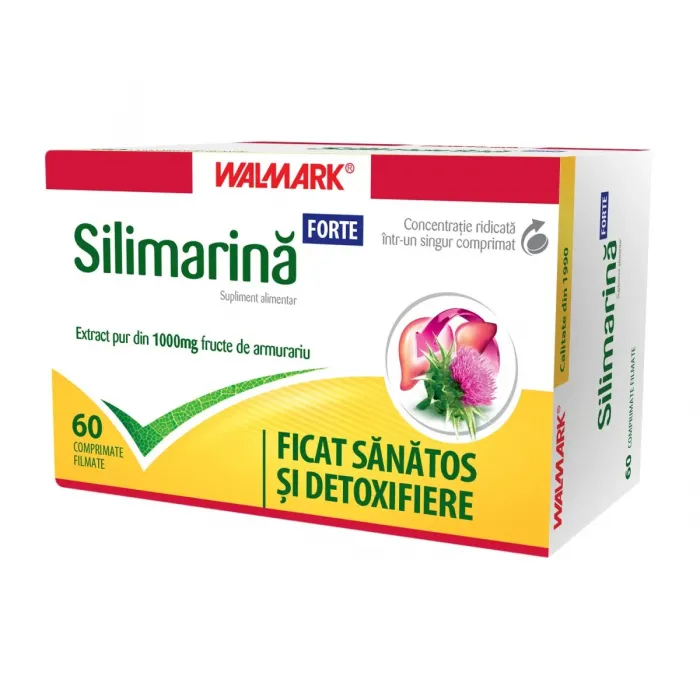 Protectoare si detoxifiante - Walmark Silimarina Forte x 60 cpr. filmate
