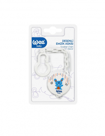 Puericultura - Wee Baby Lantisor Pentru Suzeta Cu Desen