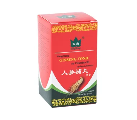 Suplimente alimentare/Dispozitive medicale - Yong Kang Ginseng Tonic + B1 x 30 cps.