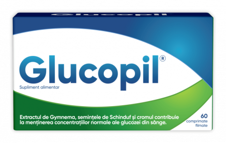 Afectiuni metabolice - Zdrovit Glucopil x 60 cpr. film.
