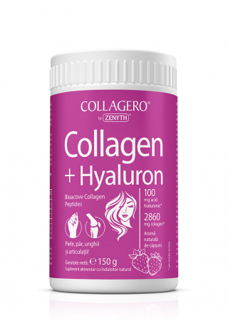 Dieta, nutritie si wellness - Zenyth Collagen 2860 mg + Acid Hyaluronic 100 mg x 150 g