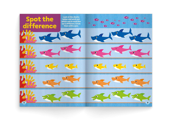 Baby Shark Puffy Sticker Book [5]