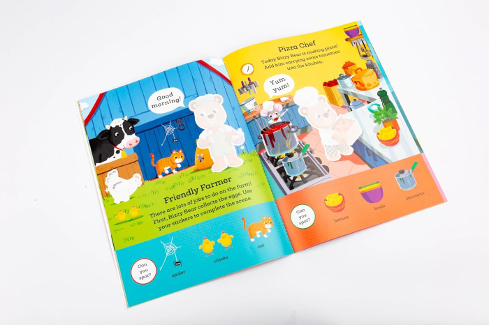 Bizzy Bear My First Sticker Book: Busy Jobs: with 40 big stickers for little hands! [4]