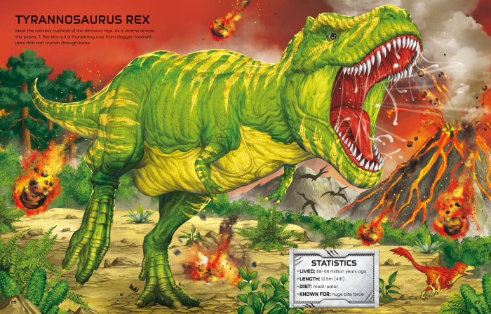 Build Your Own Dinosaurs and T. Rex Sticker Book [4]