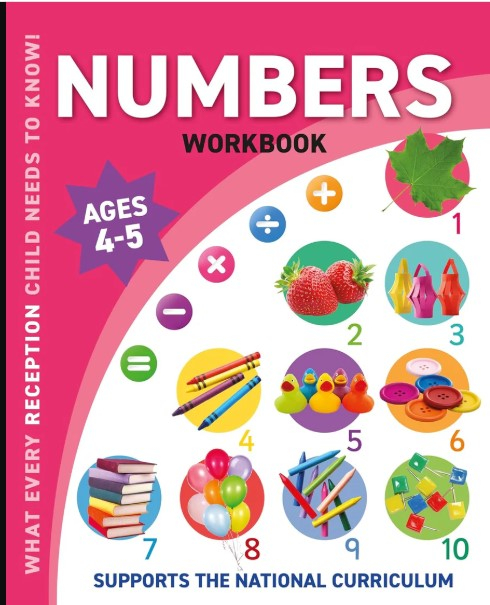 Caiet de lucru matematica numere WORK BOOK - RECEPTION - NUMBERS [1]