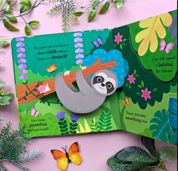 Carte cartonata cu clapete Jaguar in the Jungle [2]