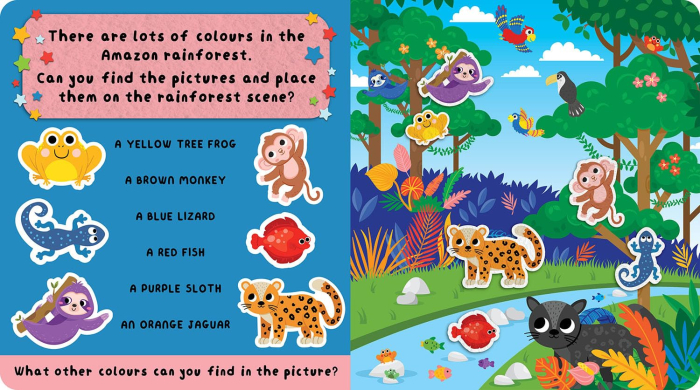 Felt play and learn animals [2]