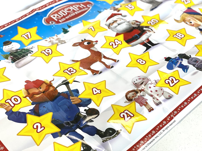 Carte cu 10 personaje Rudolph the Red-Nosed Reindeer My Busy Book [7]