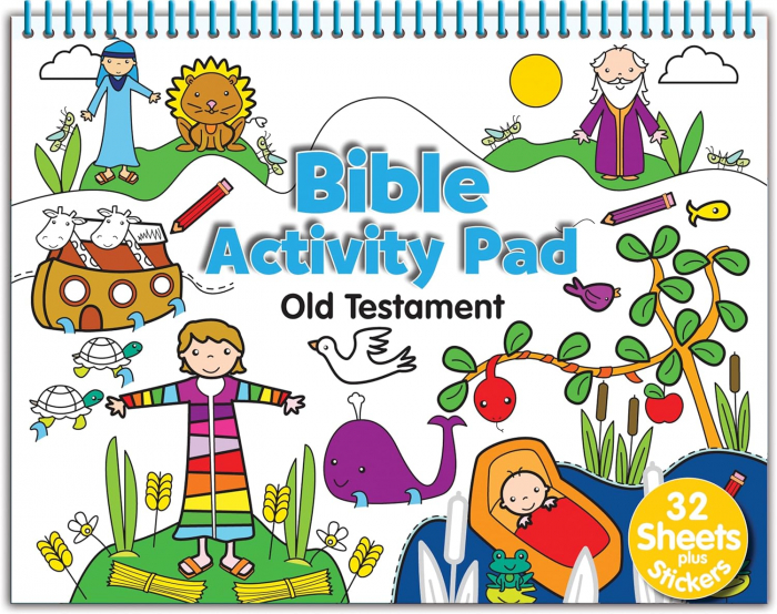 Carte cu activitati din Biblie Vechiul testament Bible Activity Pad:Old Testament [1]