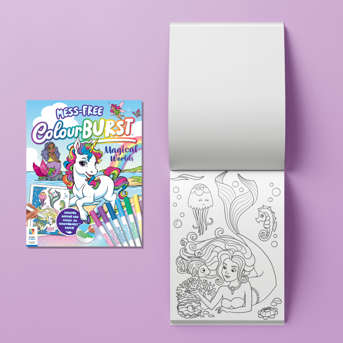 Inkredibles Colour Burst Magical Worldsage: 3-6by Hinkler Pty Ltd [4]