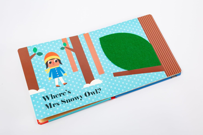 Carte cu clapete senzoriale Where's Mrs Reindeer? (Felt Flaps) [5]