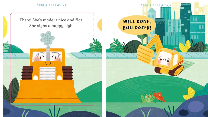 Carte cu clapete You Can Do It, Digger!: Double-Layer Lift Flaps for Double the Fun! [3]
