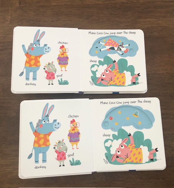 Carte cu glisor Slide and peek on the farm [2]