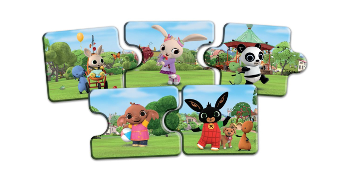 Carte cu puzel incastru My First Jigsaw Book: Five-piece jigsaw board book [3]