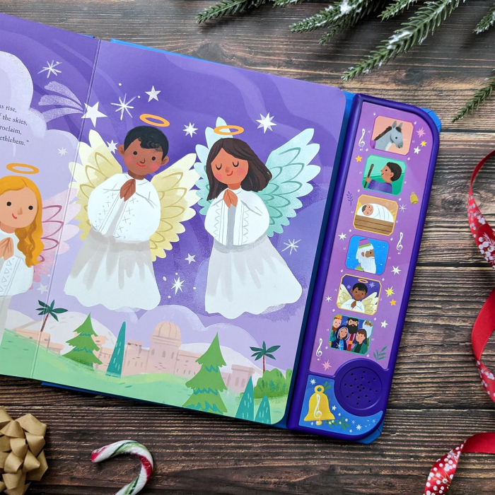 Carte cu sunete Sing-Along Nativity Christmas Sound Book [4]