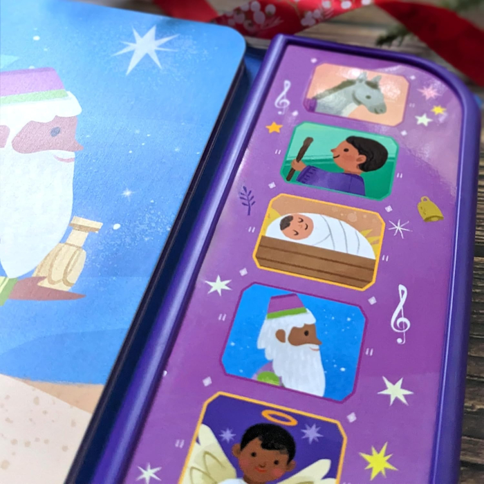 Carte cu sunete Sing-Along Nativity Christmas Sound Book [5]