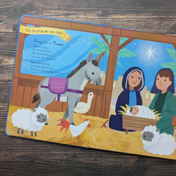 Carte cu sunete Sing-Along Nativity Christmas Sound Book [2]
