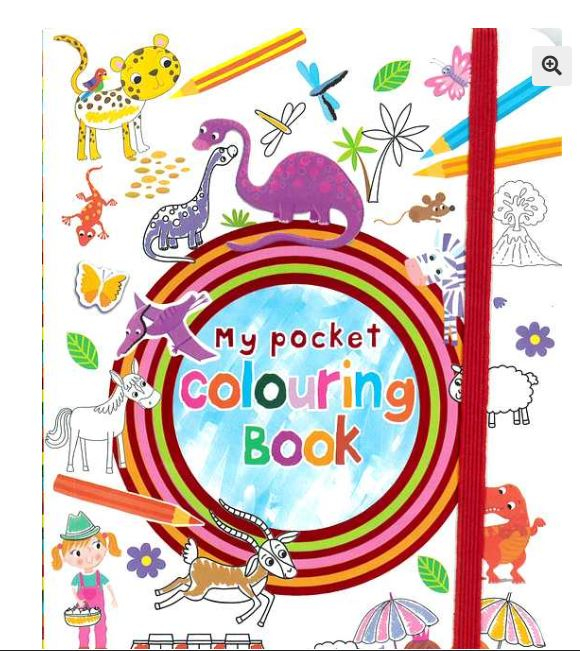 Carte de colorat mini My pocket colouring book [1]