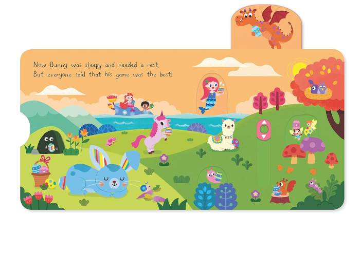 Carte interactiva cu glisor iepuras My Magical Easter Bunny [2]