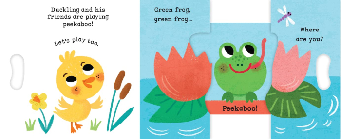 Carte interactiva Duckling peekaboo [4]